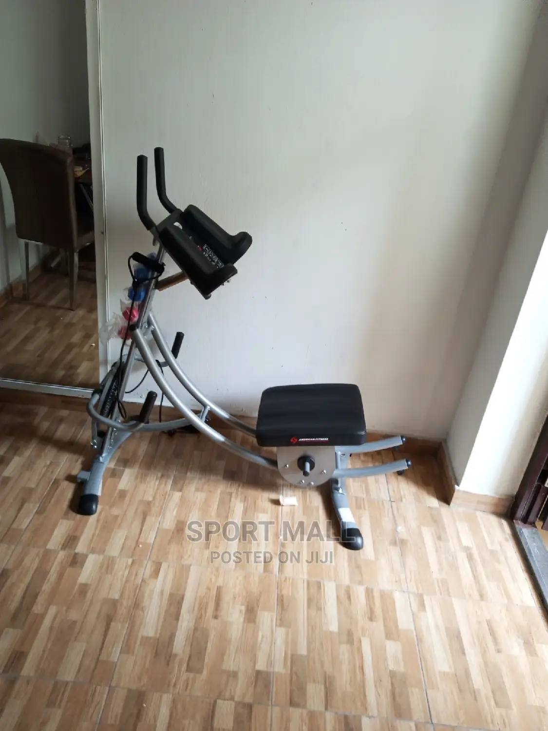 Ab Coaster Machine With Twister,Dumbell and Resistance Rope