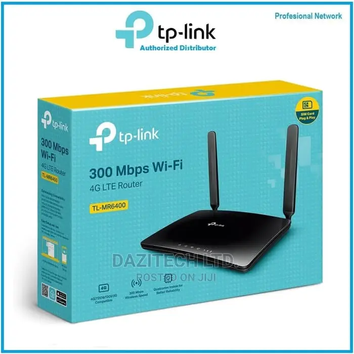 Tp-Link Tl-Mr6400 300mbps Wireless N 4g Lte Router