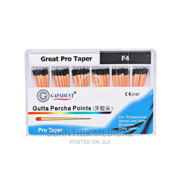 Premium Brand Medical Dental Gutta Percha Points