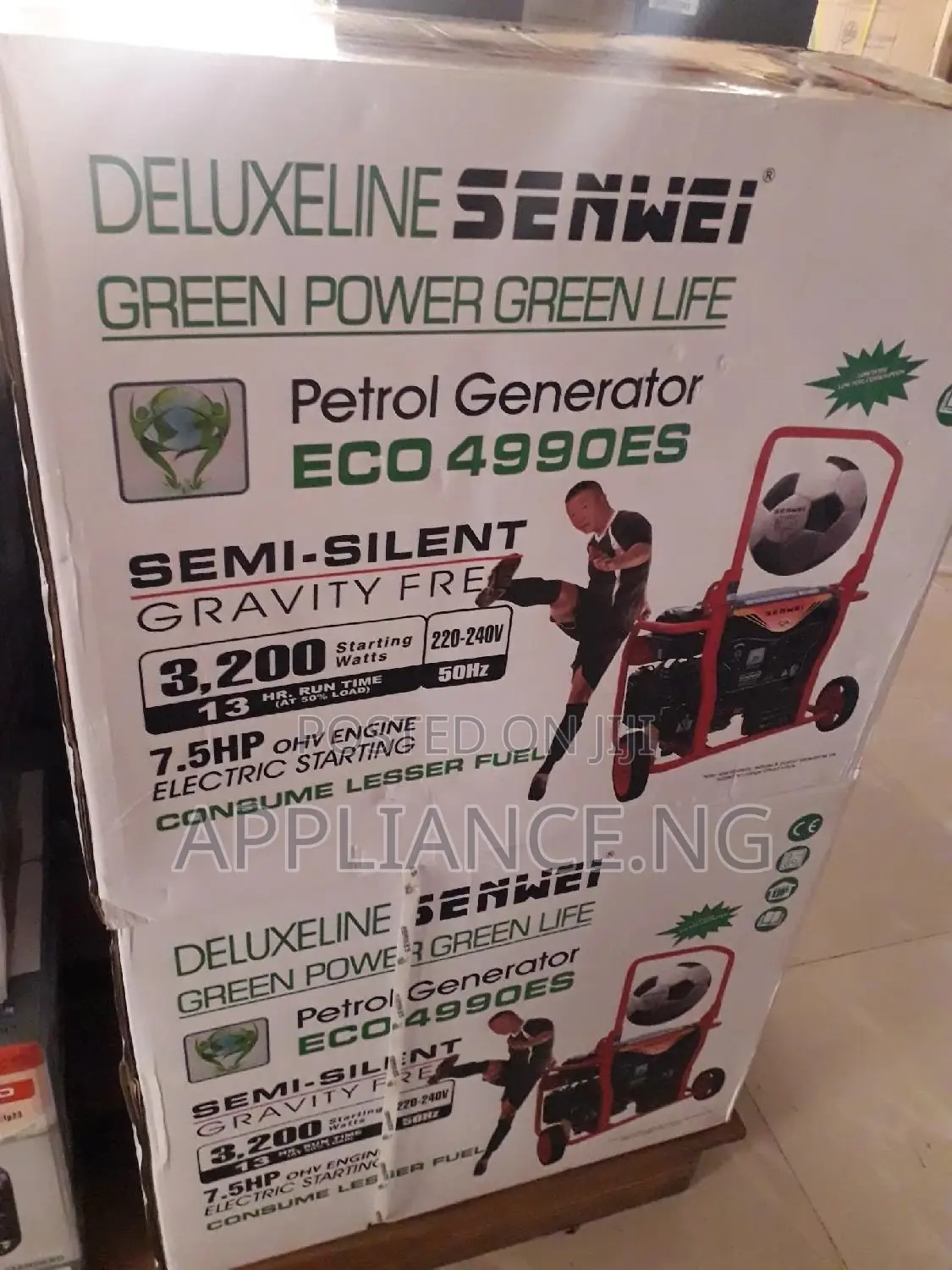 Senwei 3.2KVA Key Start Generator - ECO4990ES
