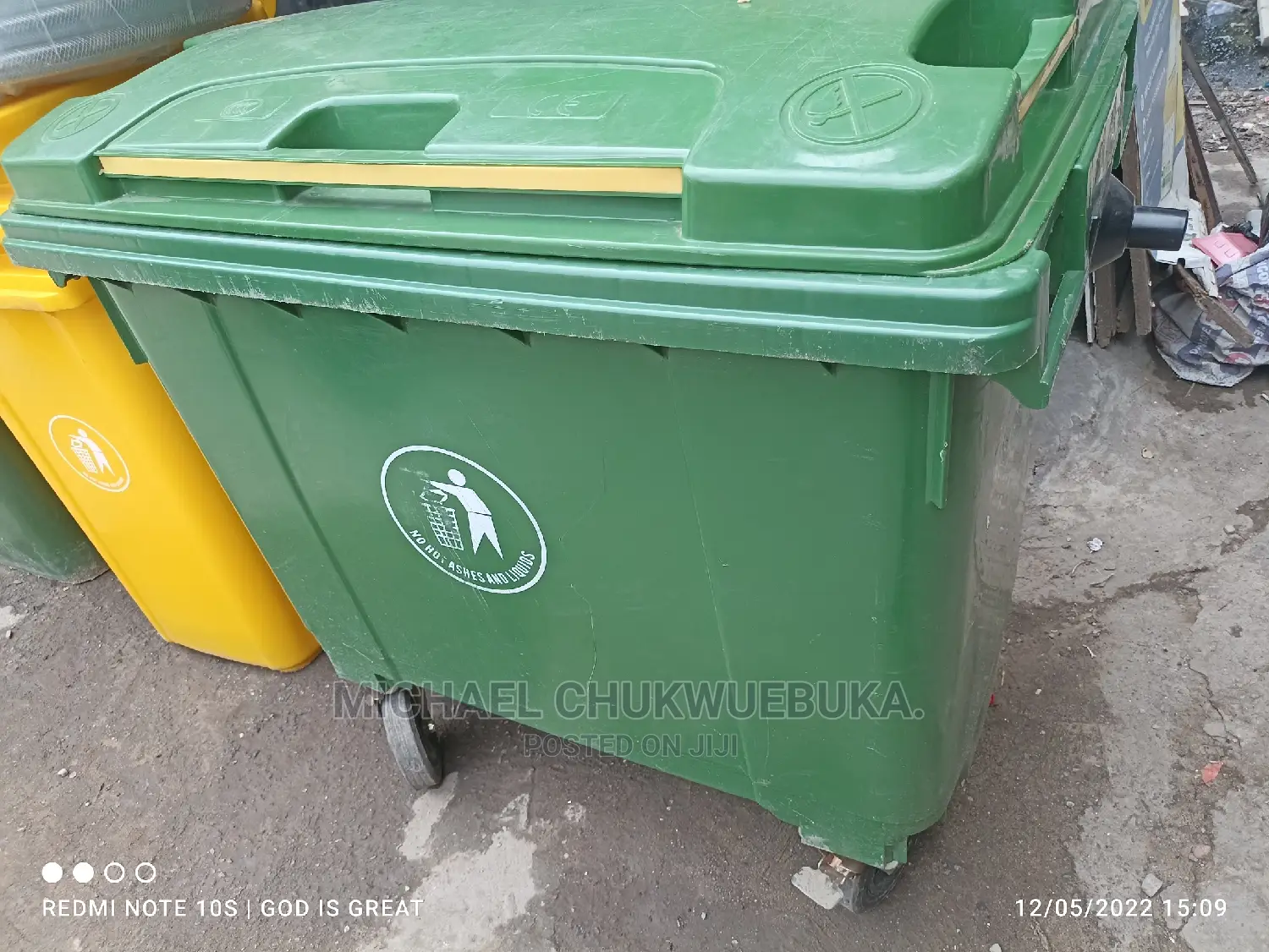 1100 Litres Waste Bin