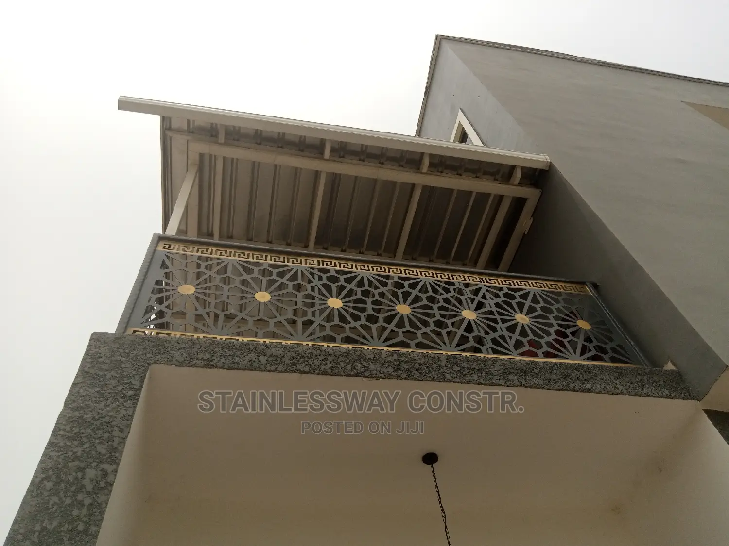 Lasercut Balcony Railing at Kubwa