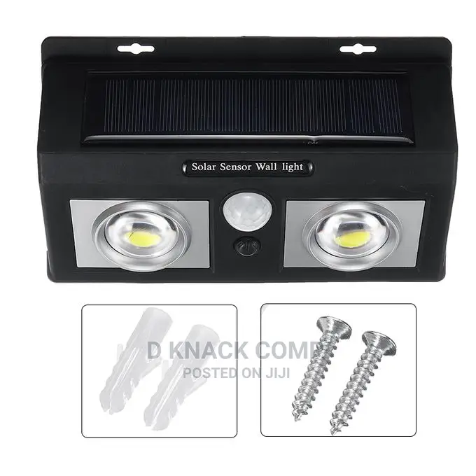 Solar Power Light PIR Motion Sensor Outdoor Wall Lamp
