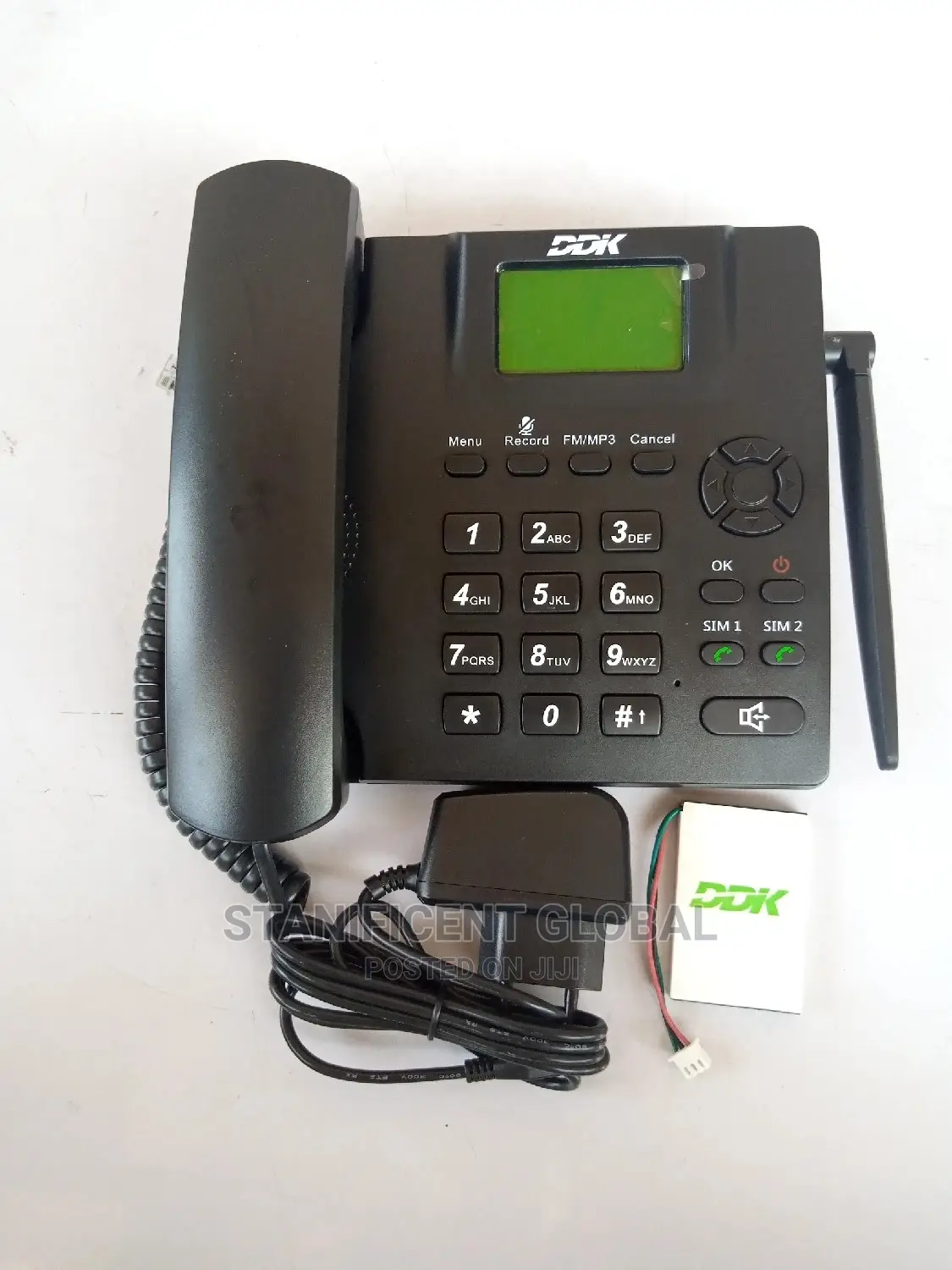 Ddk 995+ Gsm Desktop Telephone Handset (2simcard, Fm Mp3)