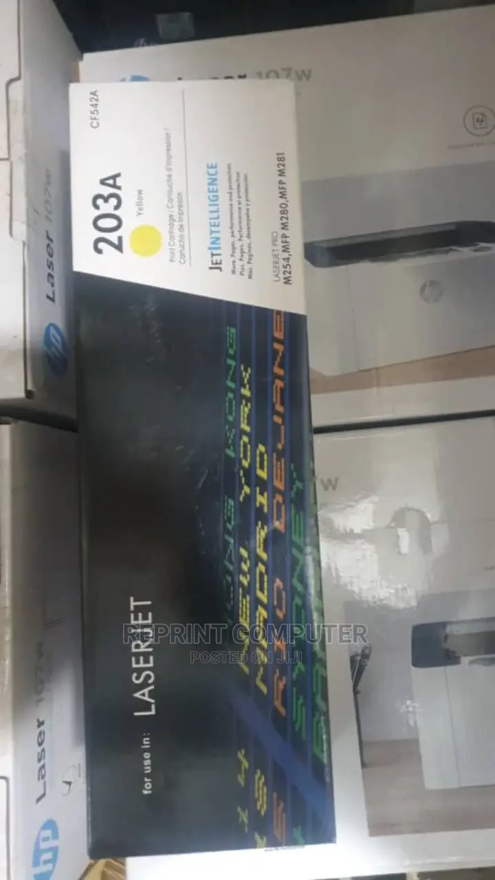 Hp 203a Yellow Compatible Toner Cartridge