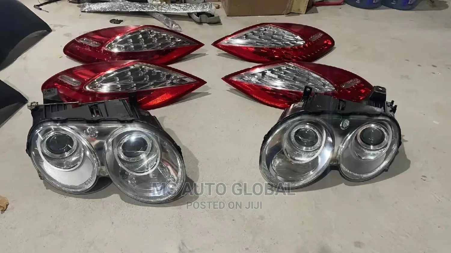 Bentley Headlights and Porsche Panamera Back Lights