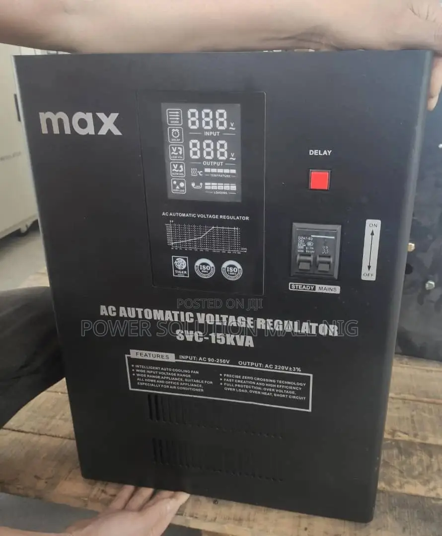 15KVA Max Servo Stabilizer