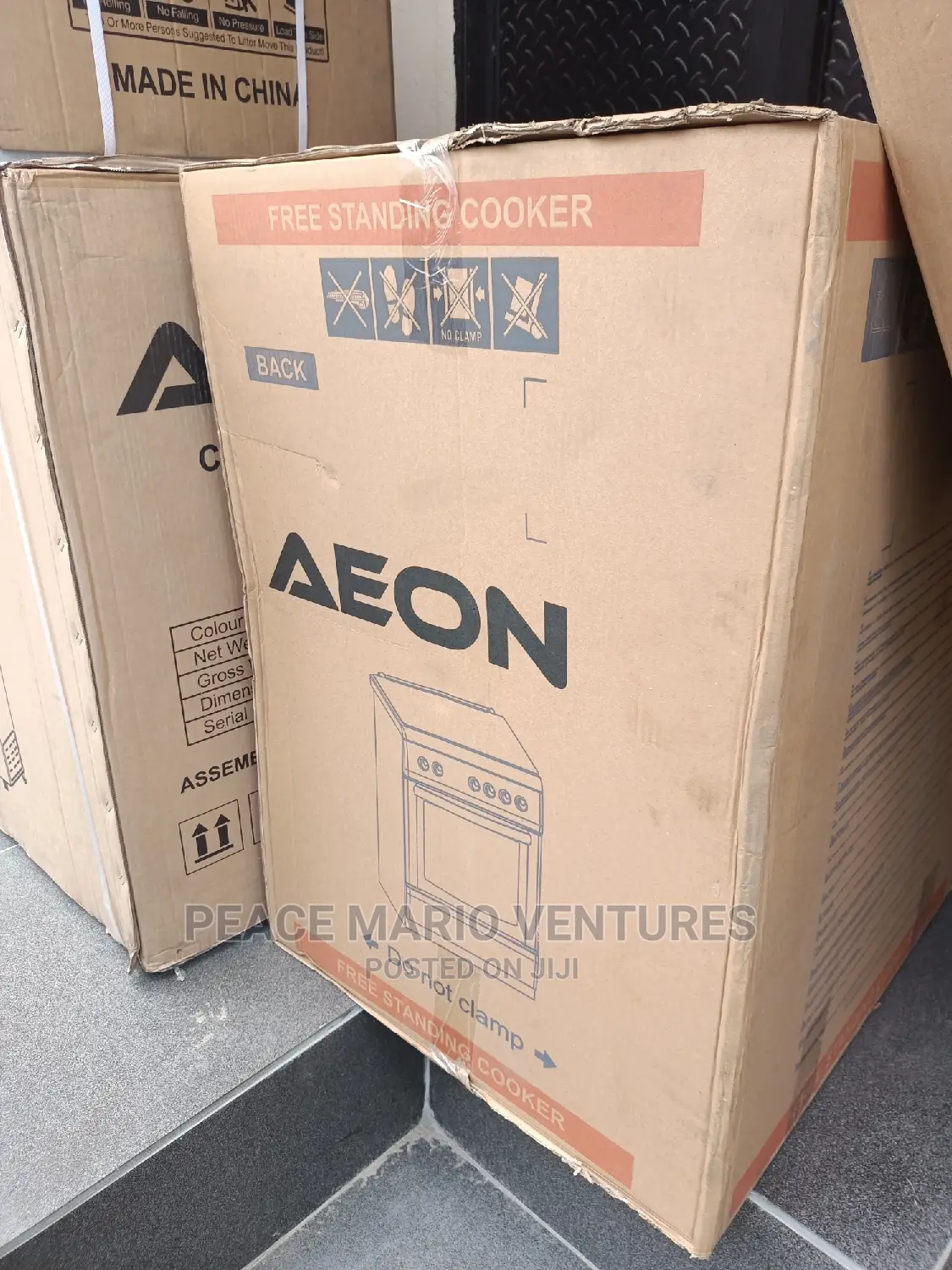 Aeon 60X60 Gas Cooker 4burner With 2years Warranty Automatic