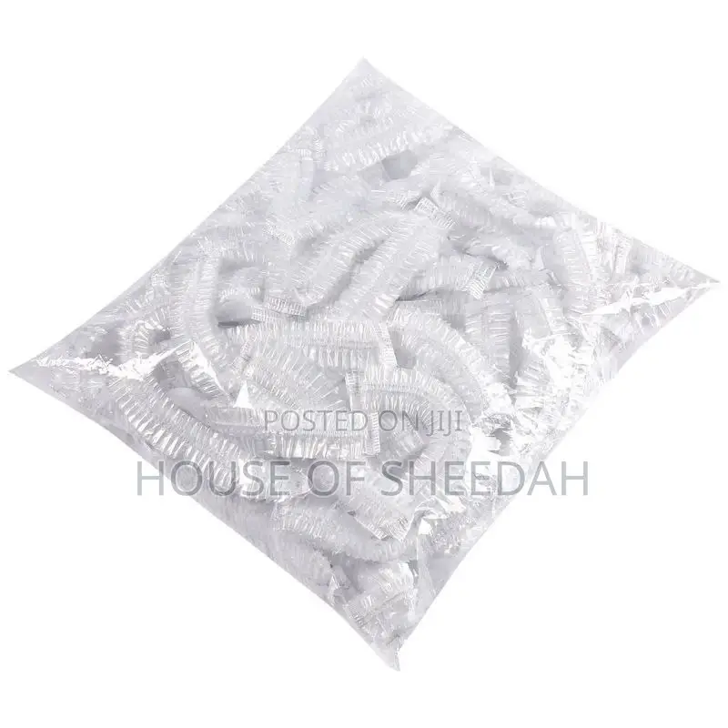 Disposable Food Cover Plastic Wrap Elastic Food Lids 100pcs