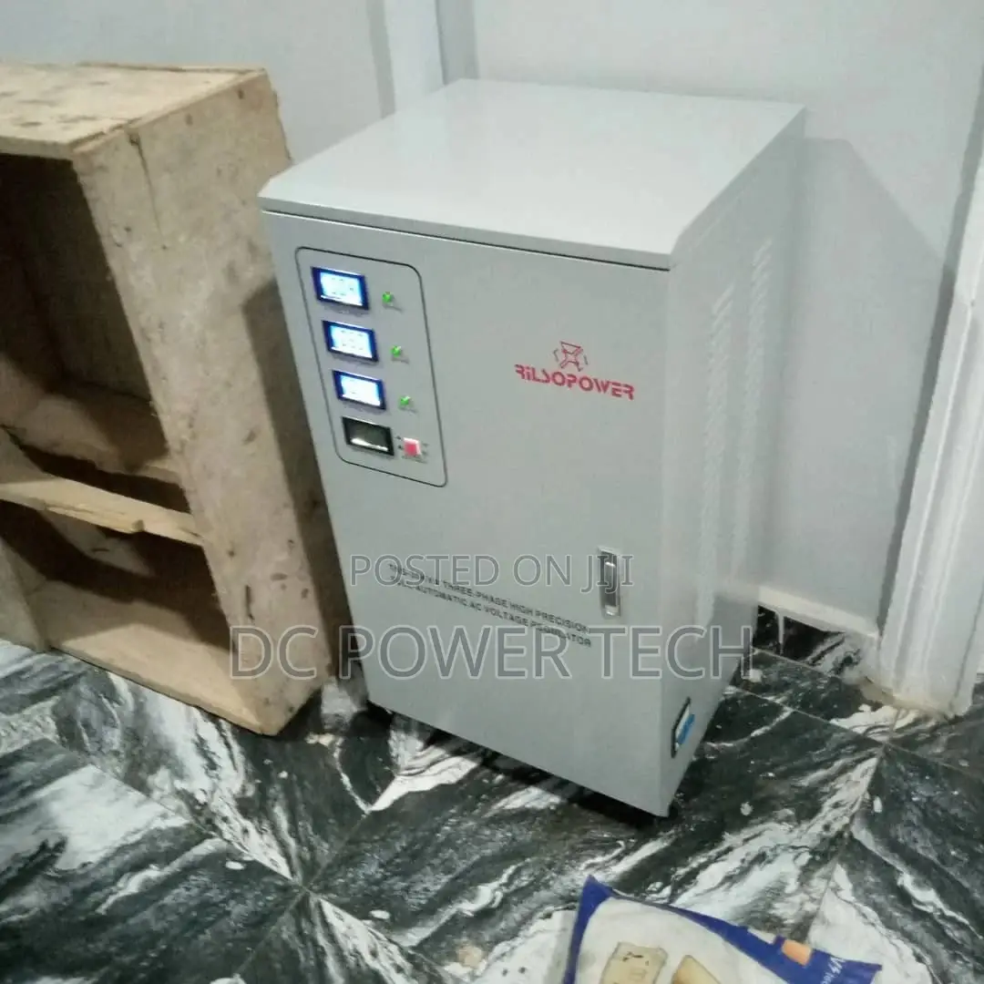 30kva Rilso 30kva Servo Stabilizer With 18 Months Warranty