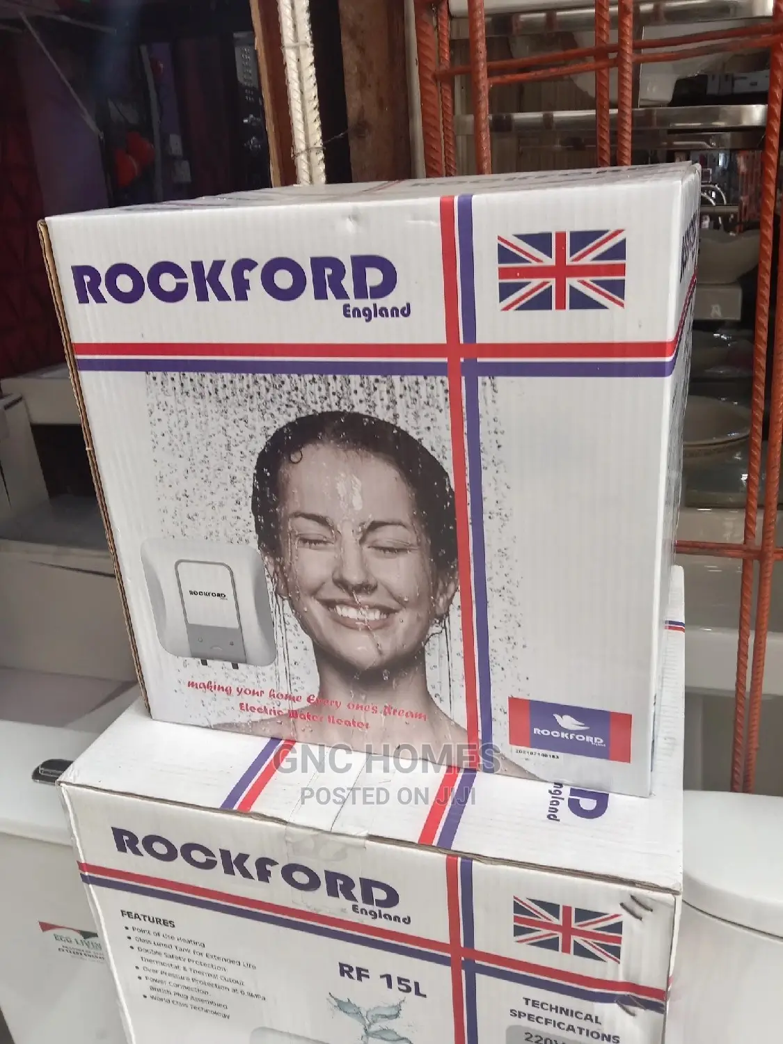 10 Liters Rock Ford Water Heater