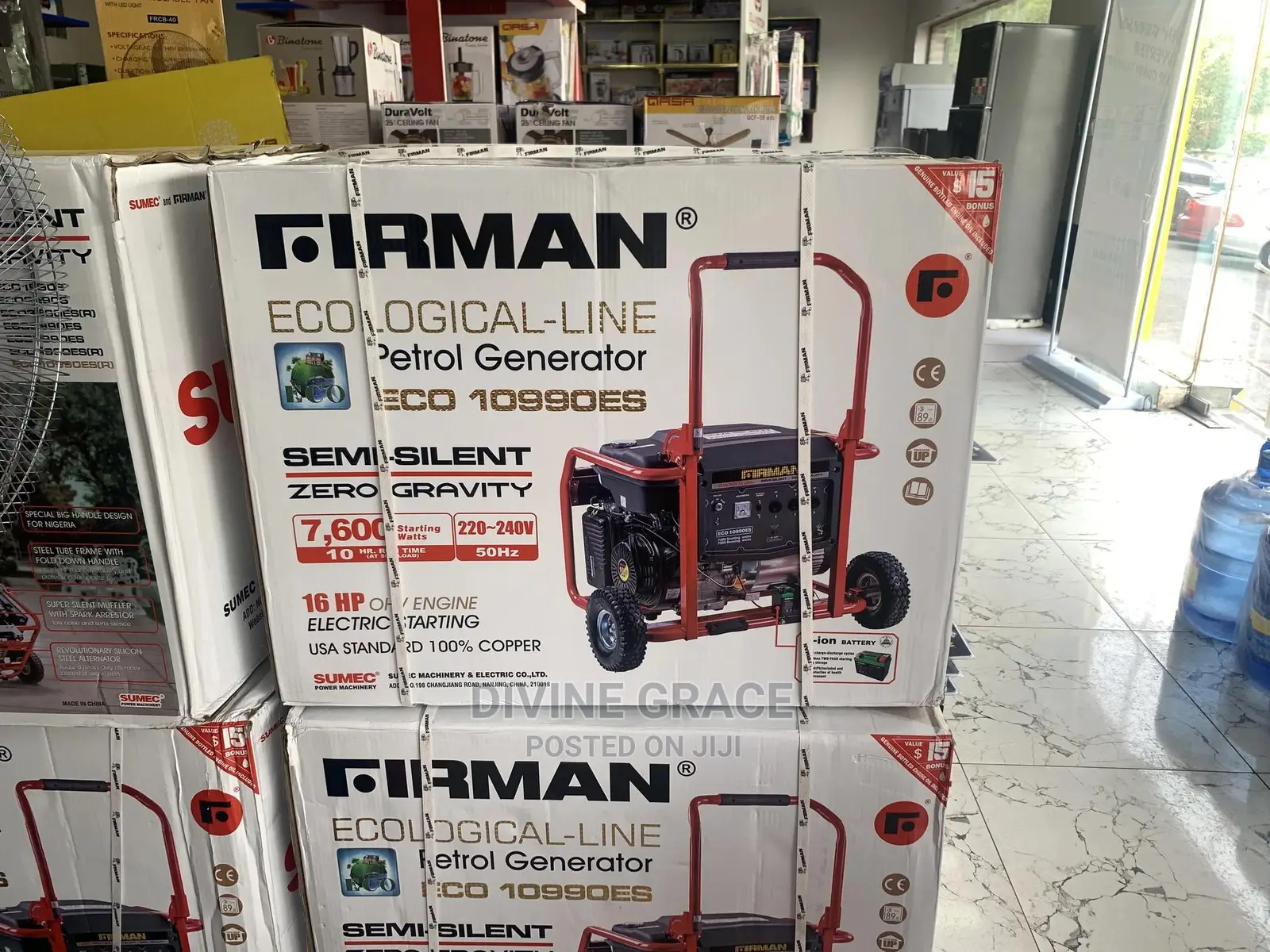 Brand New 10990se Petrol Firman Generatorrrrrrrrr/8.5kva