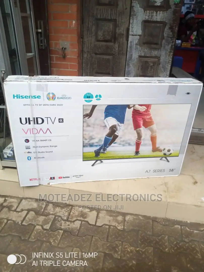 Hisense 58" A6 Series Uhd Smart Tv (1yr Warranty)