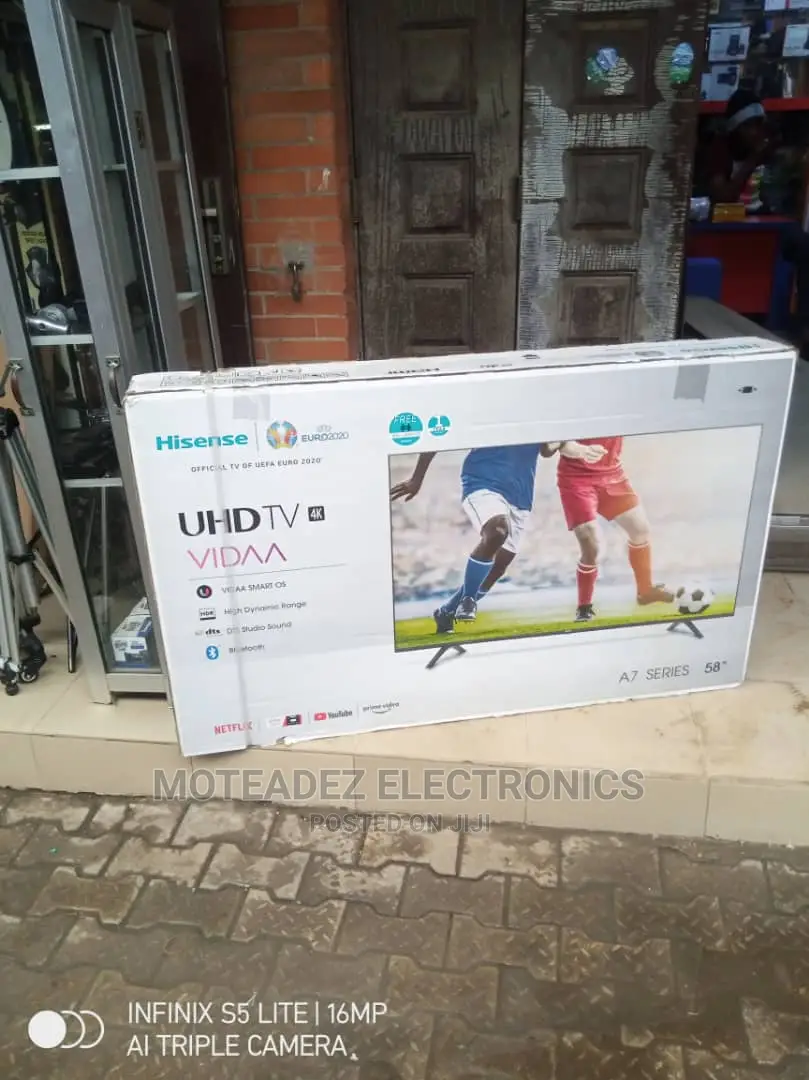 Hisense 58" A6 Series Uhd Smart Tv (1yr Warranty)