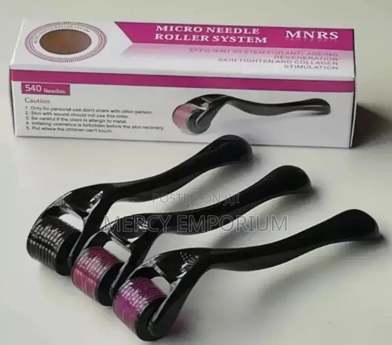 540 Titanium Derma Roller 0.3mm-2mm 4 Hair Growth, Scar,