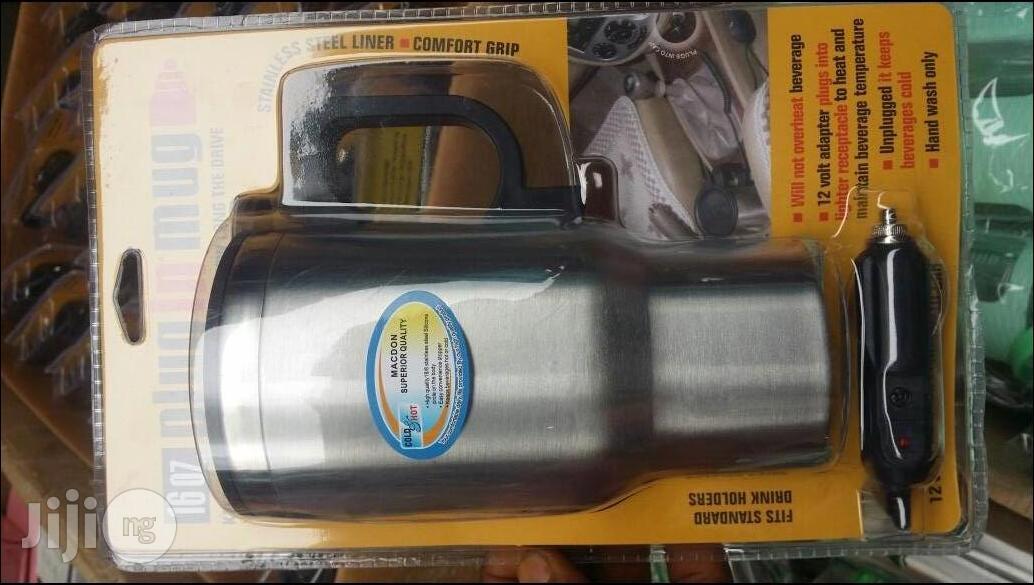 Insulated Motor Mug With Pluge