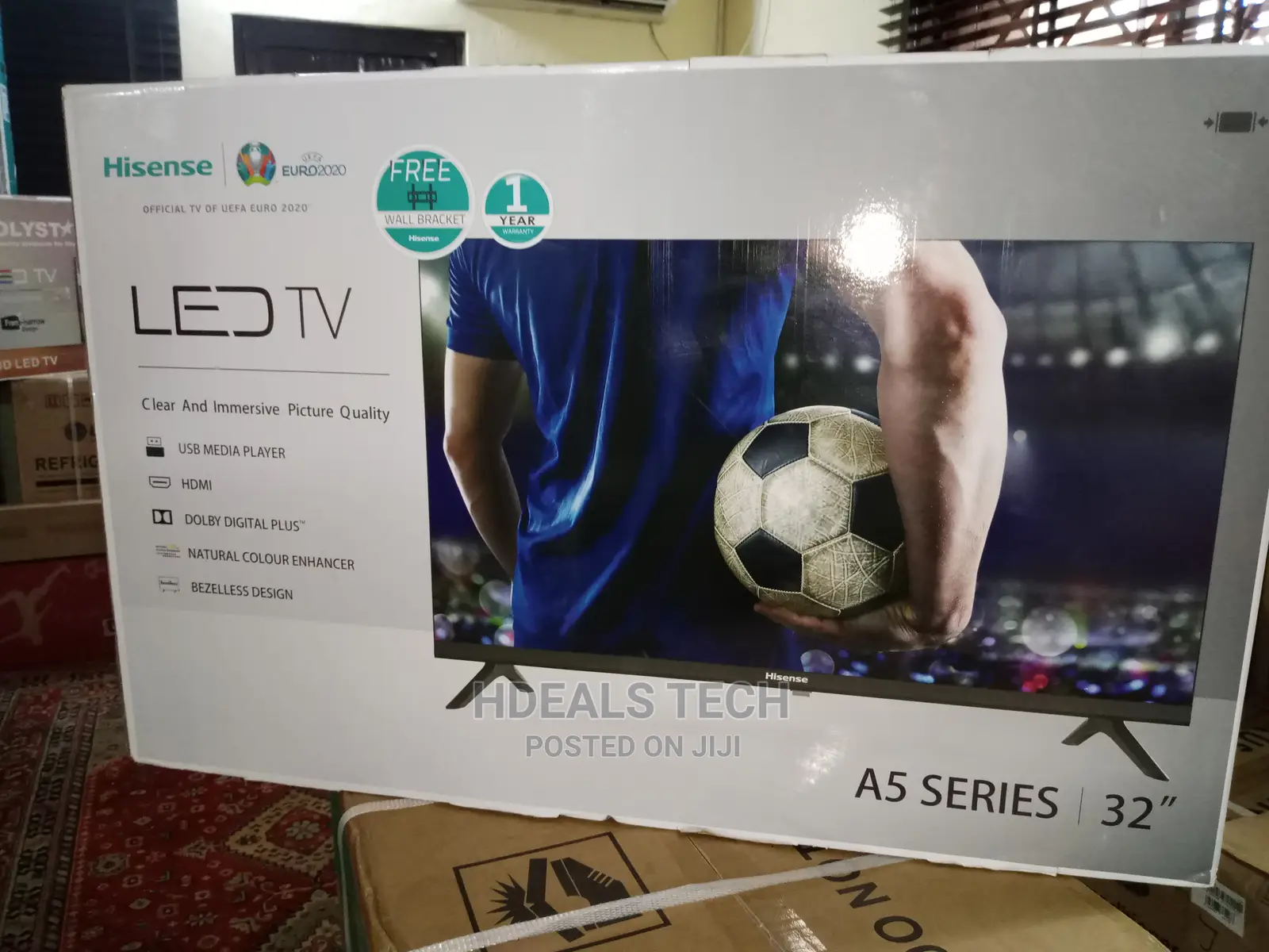 Hisense Tv With Bezelless 32inches Hd Interface Tv With Usb