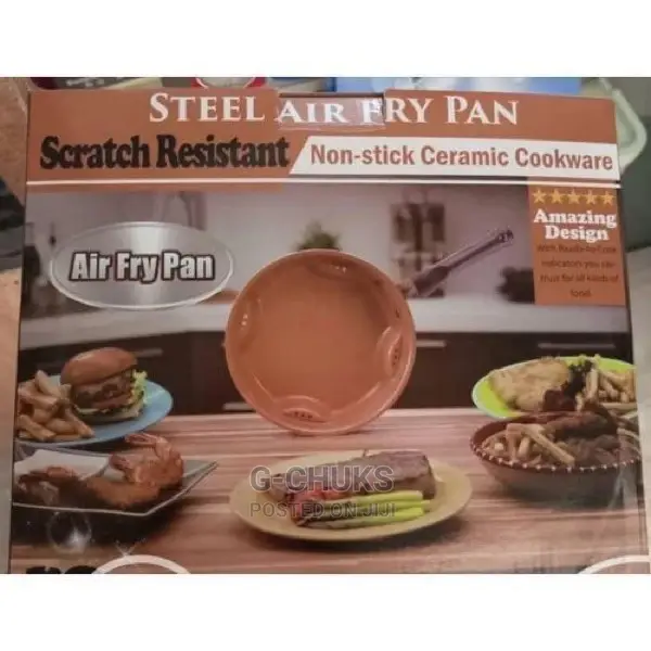 Non Sticky Air Stir Fry Pan With Lid