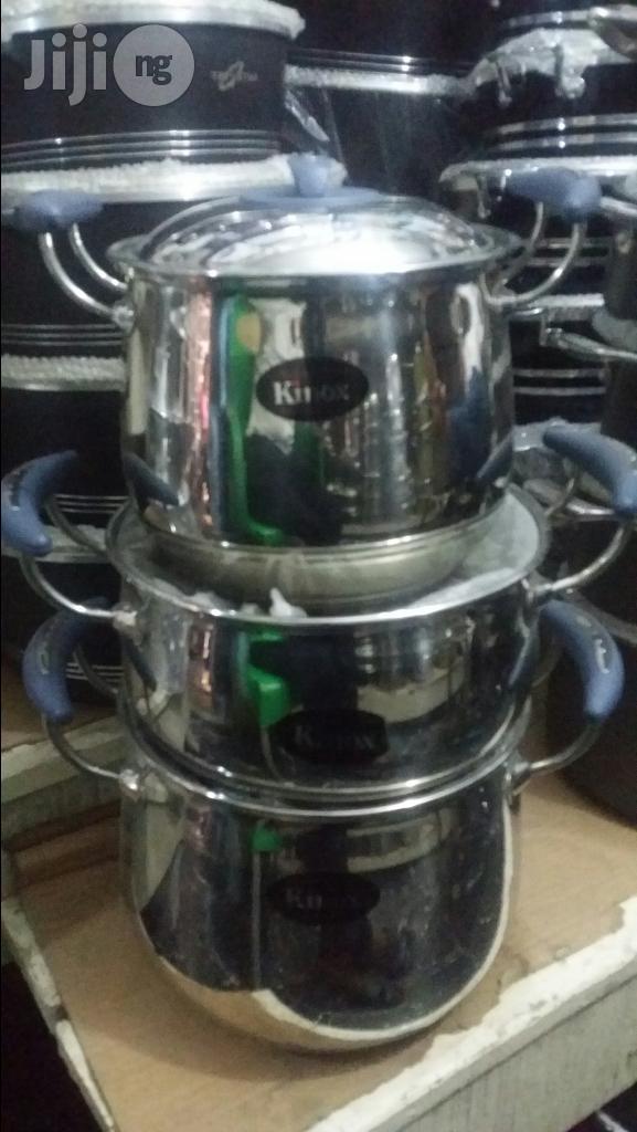 Kinox Induction Stainless Steel 18/10 Pot by 3