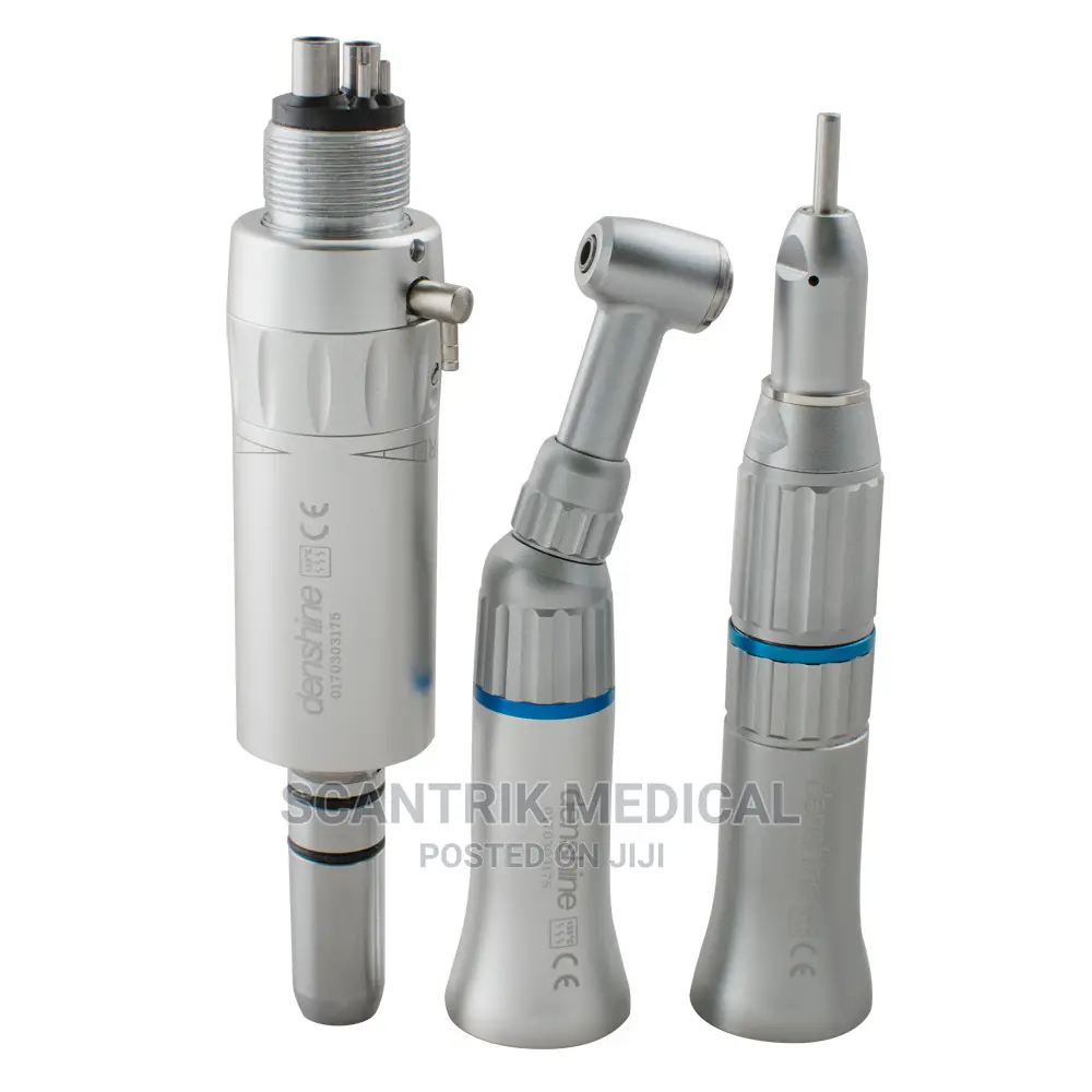 Dental Low Speed Handpiece Kit With Contra Angle Straight