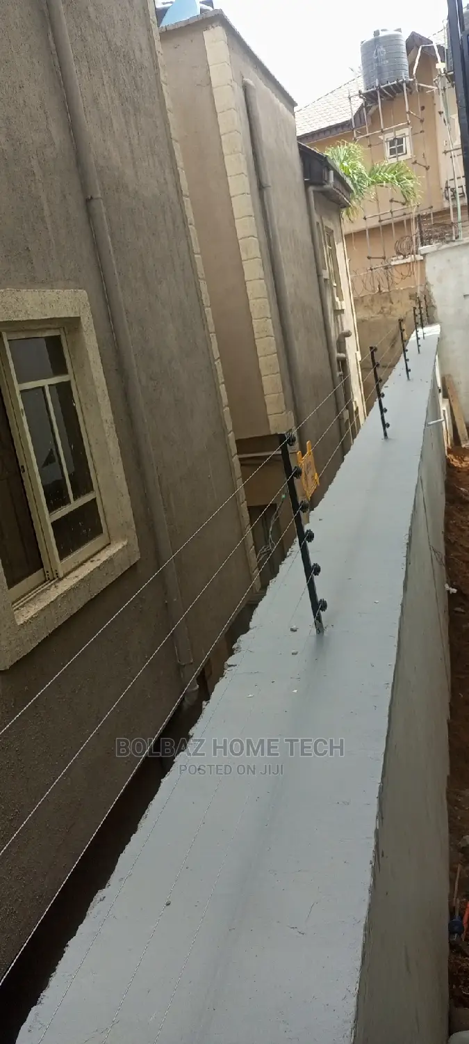 Security Fence: Electric Fence-Wire Without Nepa