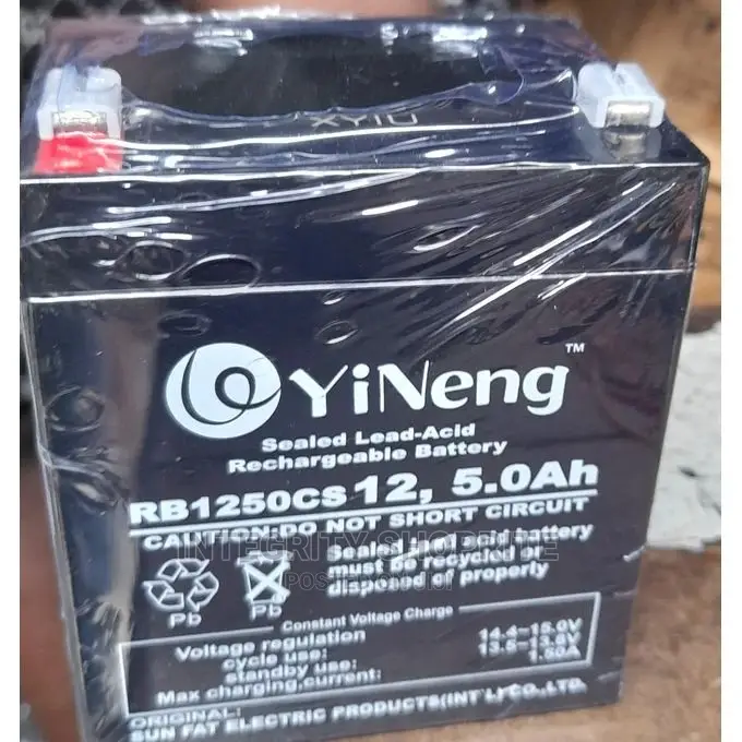 Acid Lead Rechargeable Fan Replacement Battery 12V .5ah