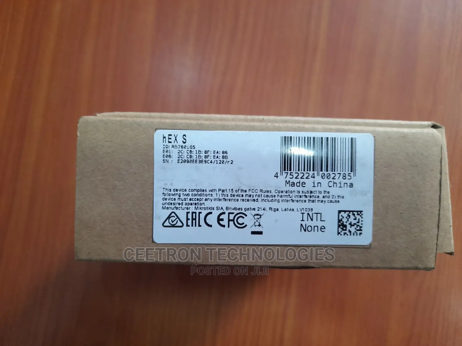 Rb760igs Hex S, 5 Gigabit LAN Port, SFP, Poe With Case