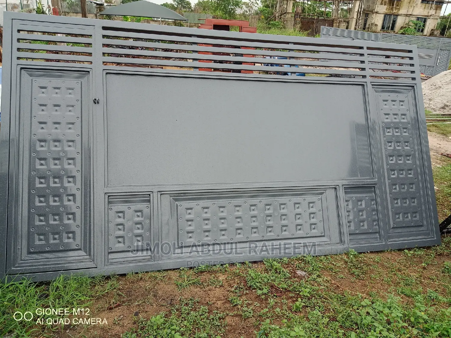 Strong Bond Iron Design Gate