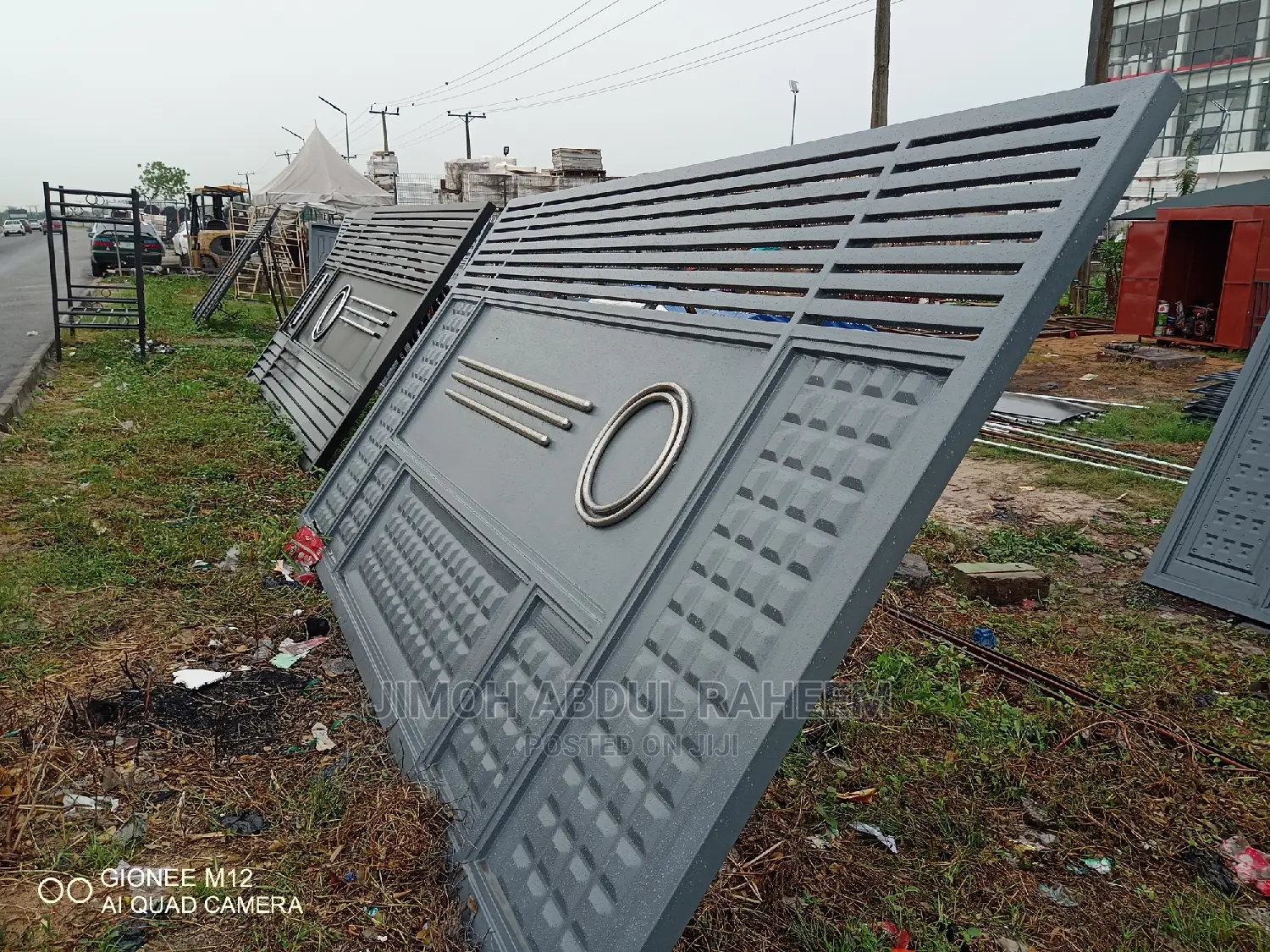 Strong Bond Iron Design Gate