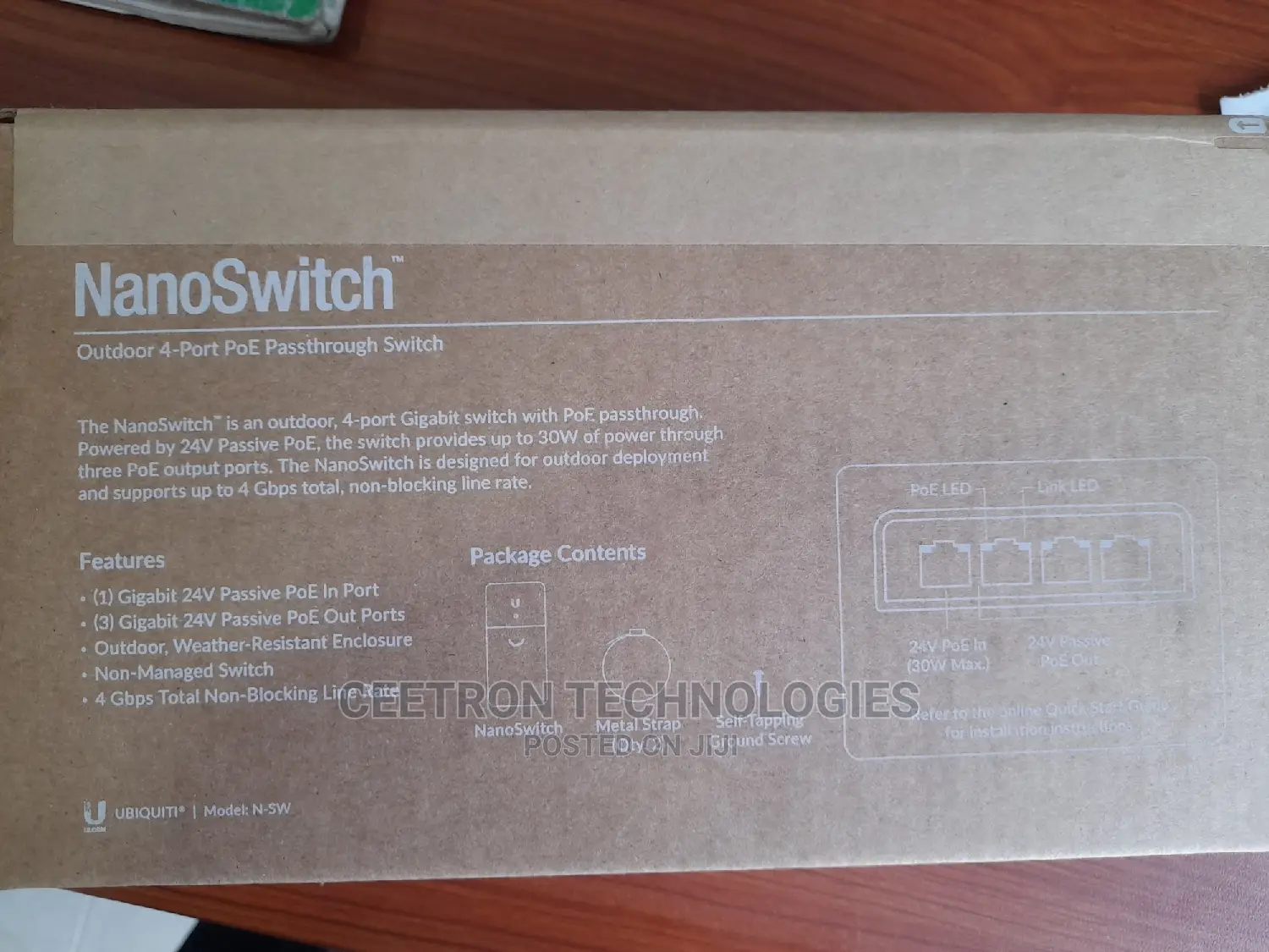 Ubiquiti:N-Sw N-Sw, Nanoswitch