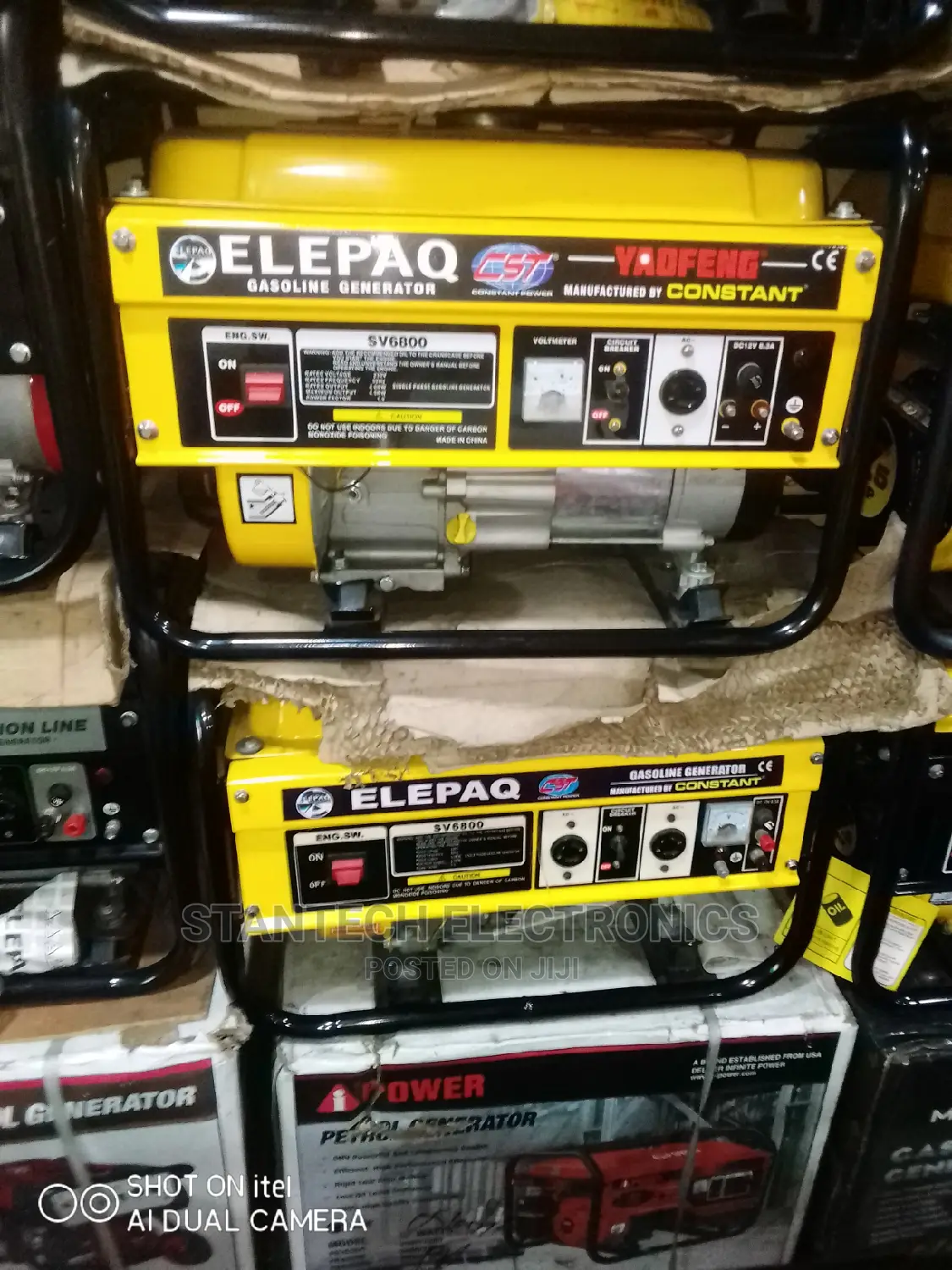 Elepaq Constant Generator Sv6800 4.5kva
