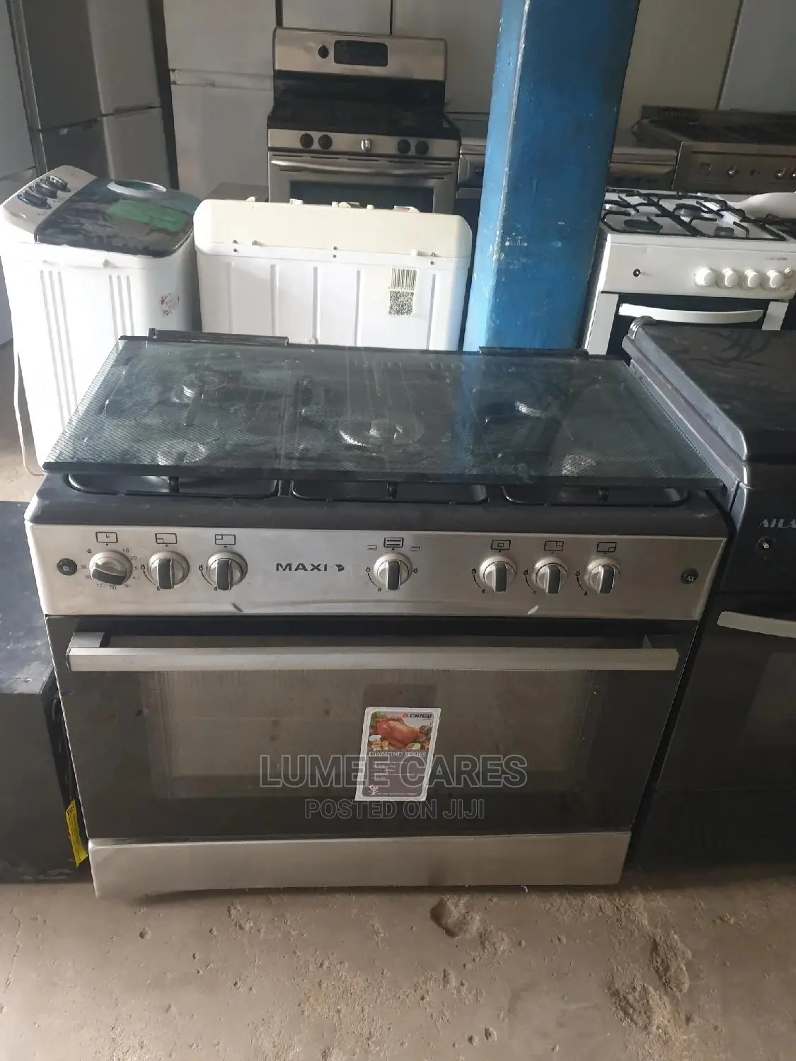 Maxi Gas Burner With Oven and Grills