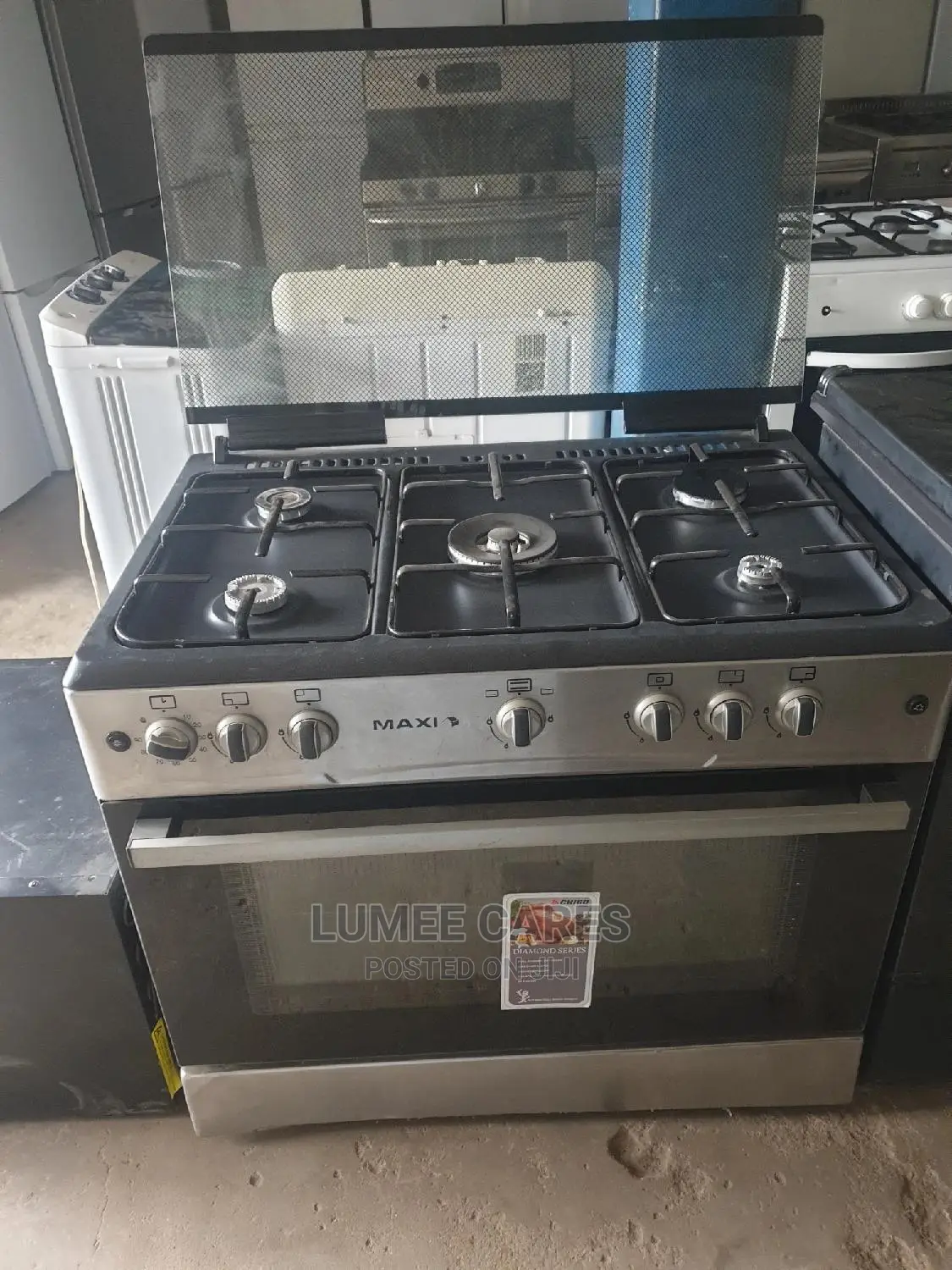 Maxi Gas Burner With Oven and Grills