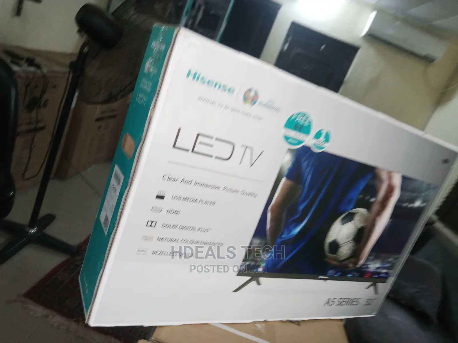 Hisense 32 Inches With Free Wall Bracket and Hdmi