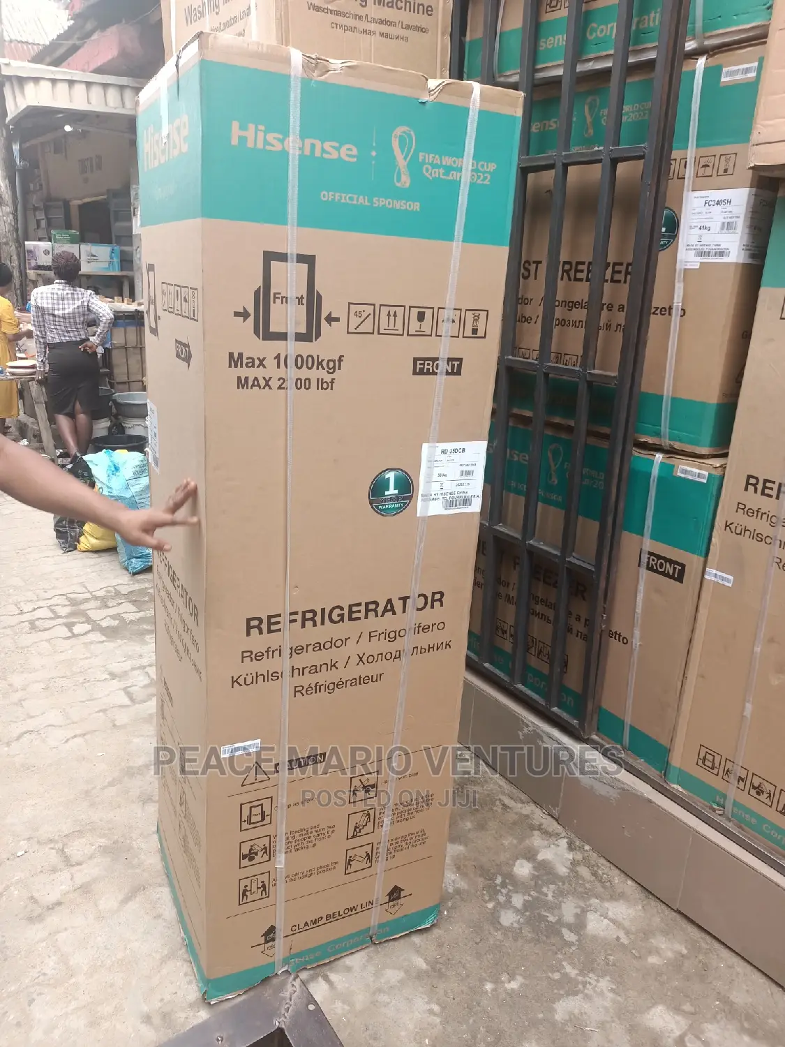 Hisense Double Door Refrigerator Down Freezer With Dispenser