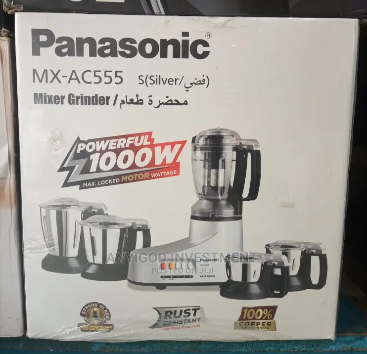 Panasonic Super Mixer Grinder Blender Mx-Ac555