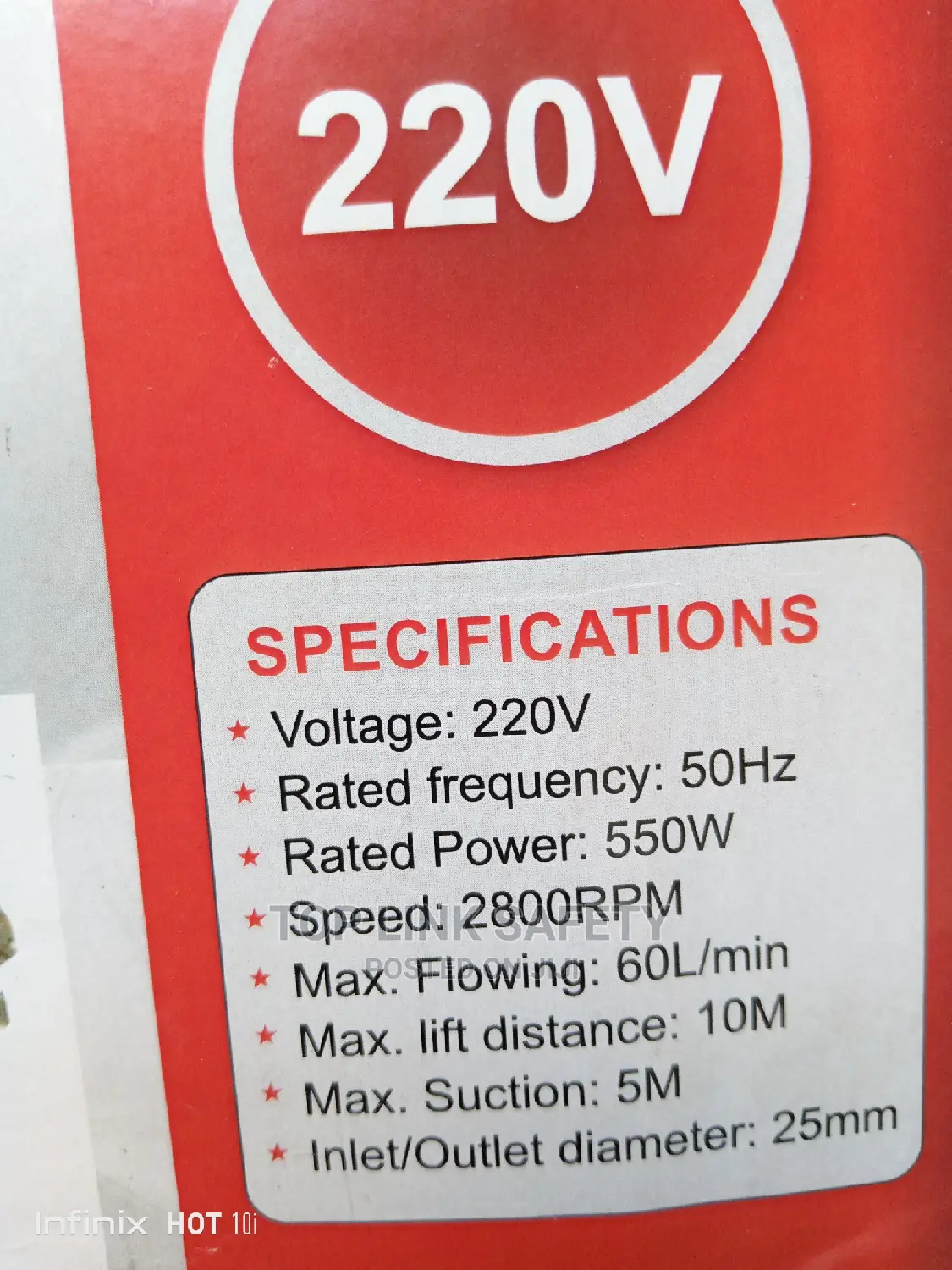 Metering Diesel Transfer Pump 220v
