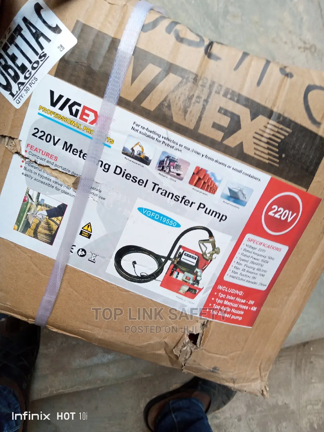 Metering Diesel Transfer Pump 220v