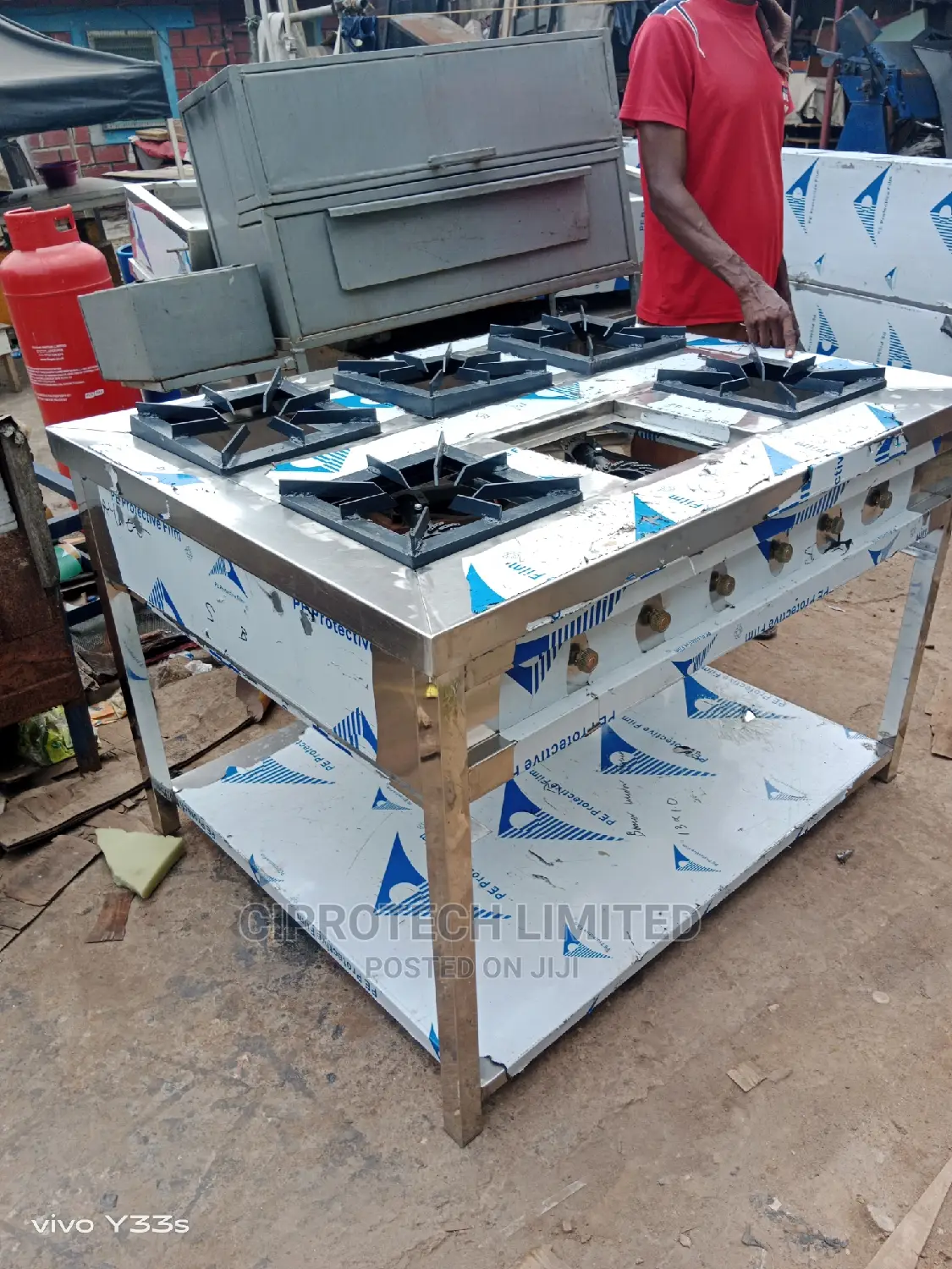 Gas Burners 6 Burners