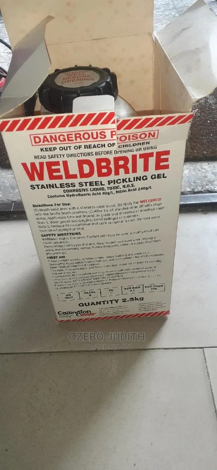 Stainless Steel Pickling Gel Weldbrite 2.5kg