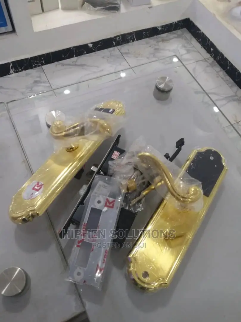 Strict Security Design Golden Edge Card Lock System
