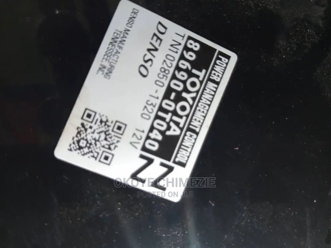 Toyota Venza V6 and 4plug 80/09/010 Model