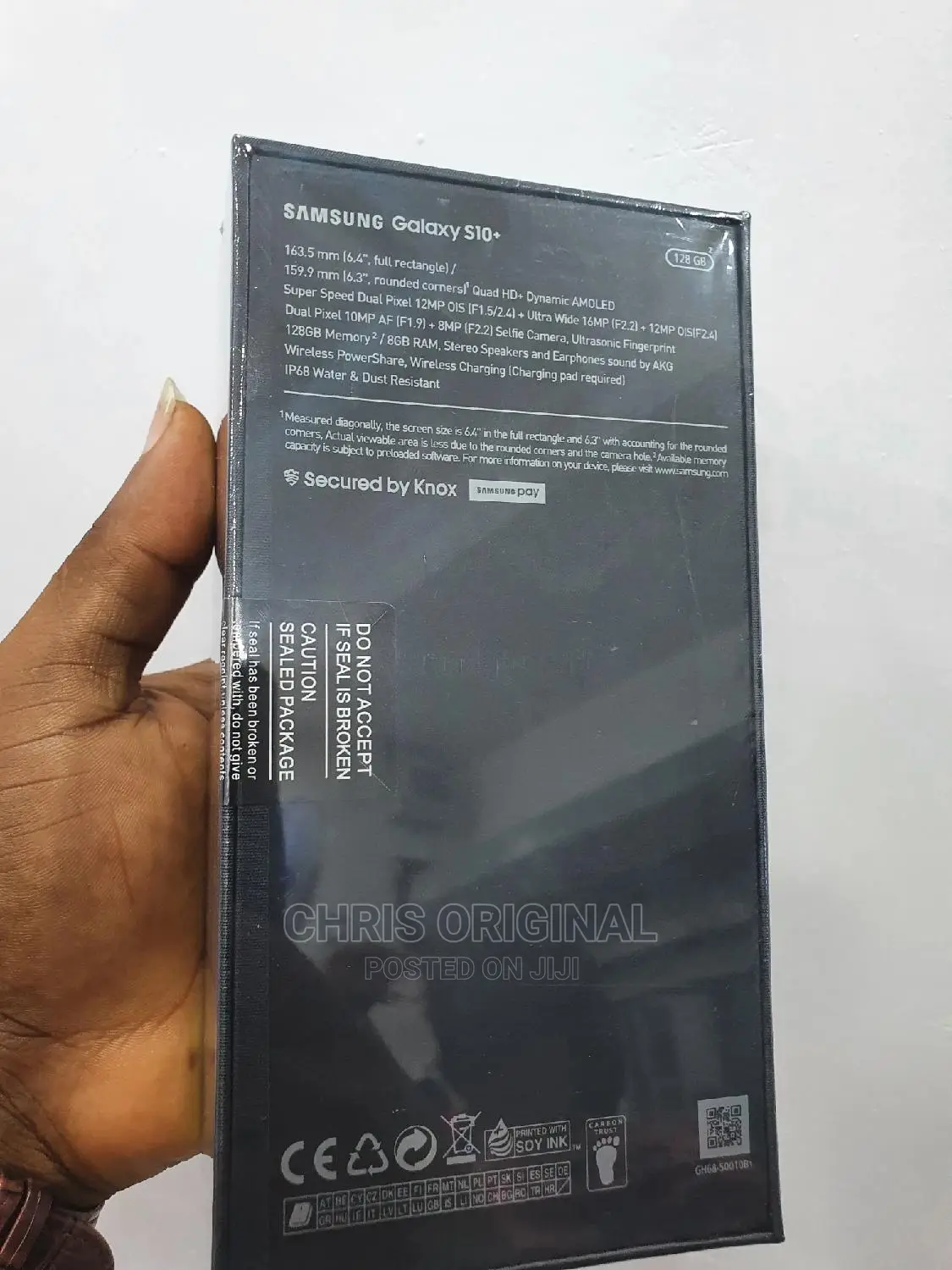 New Samsung Galaxy S10 Plus 128 GB Black