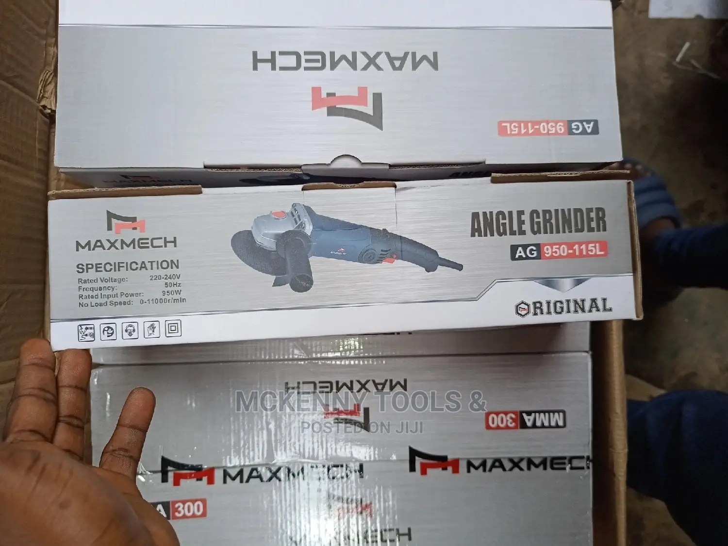 0-11000r/Min Angle Grinder Ag 950-115l