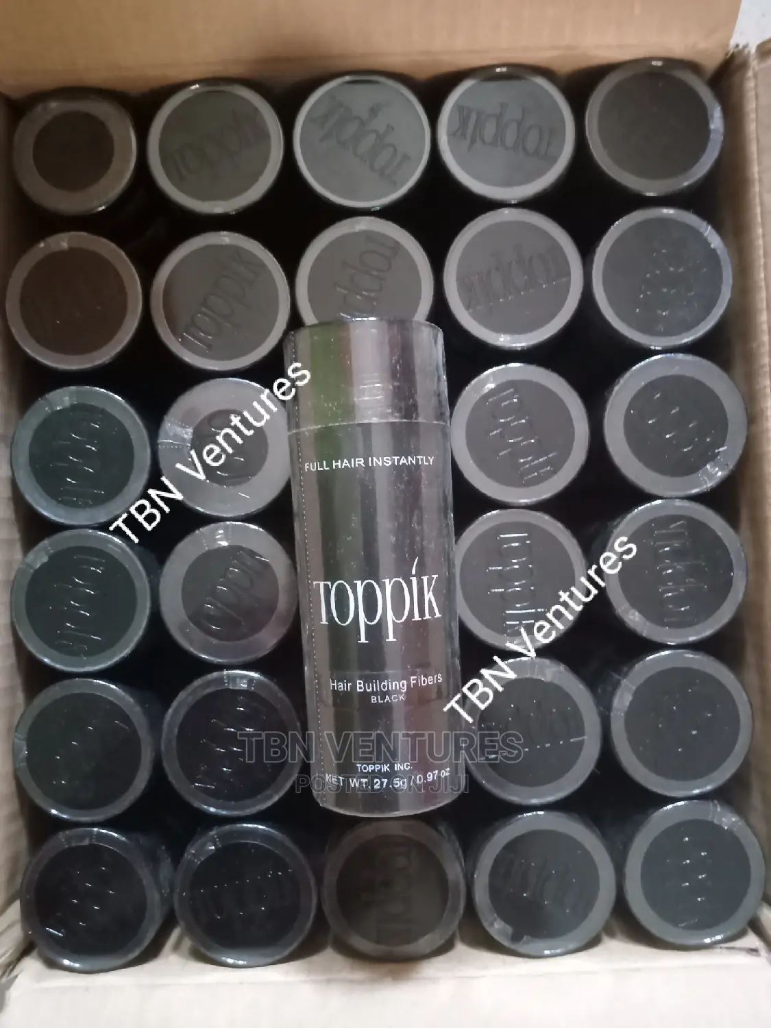Toppik Hair Building Fibre -Black Dark -30pcs Wholesales