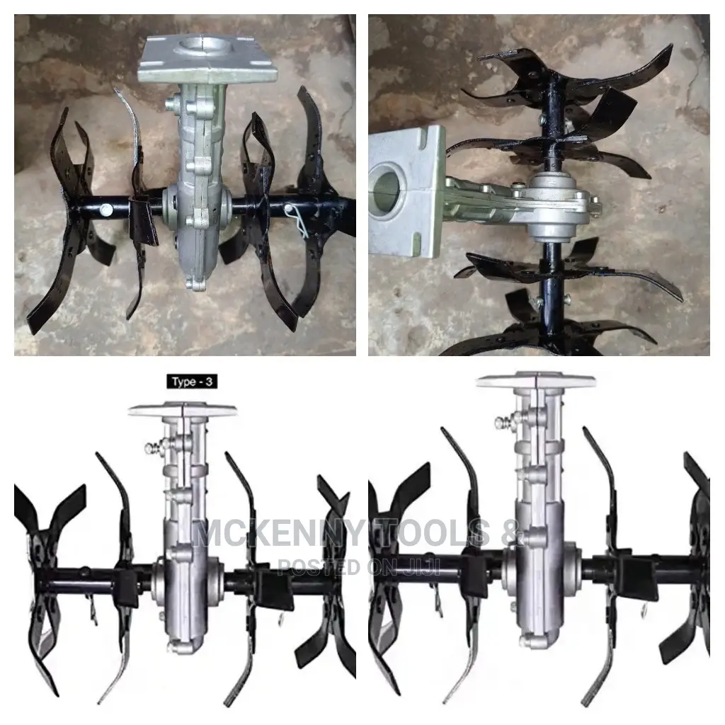 India Tiller Attachment for Brush Cutter Having 28mm Shaft