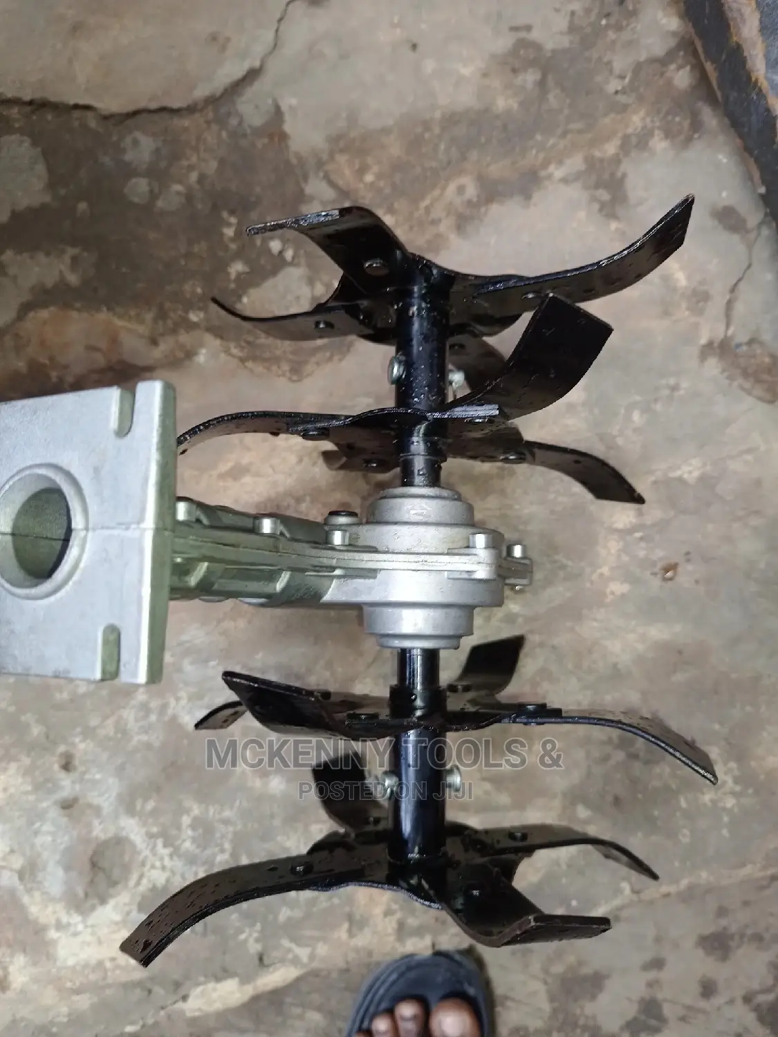 India Tiller Attachment for Brush Cutter Having 28mm Shaft