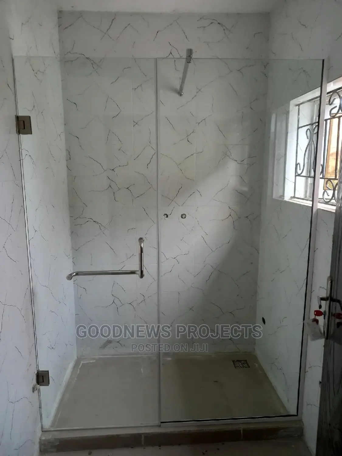 Toilet Hinge Shower Door