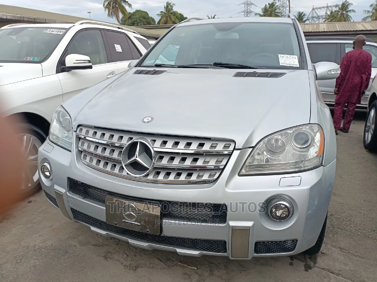 Mercedes-Benz M Class ML 550 4Matic 2008 Gray