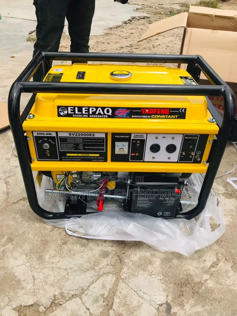Elepaq Generator 11.0kva Sv22000key Constant